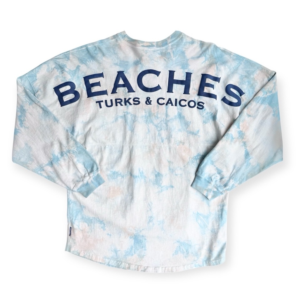 Spirit Jersey Turks & Caicos 100% Cotton Long Sleeve Shirt Sweatshirt Medium M
